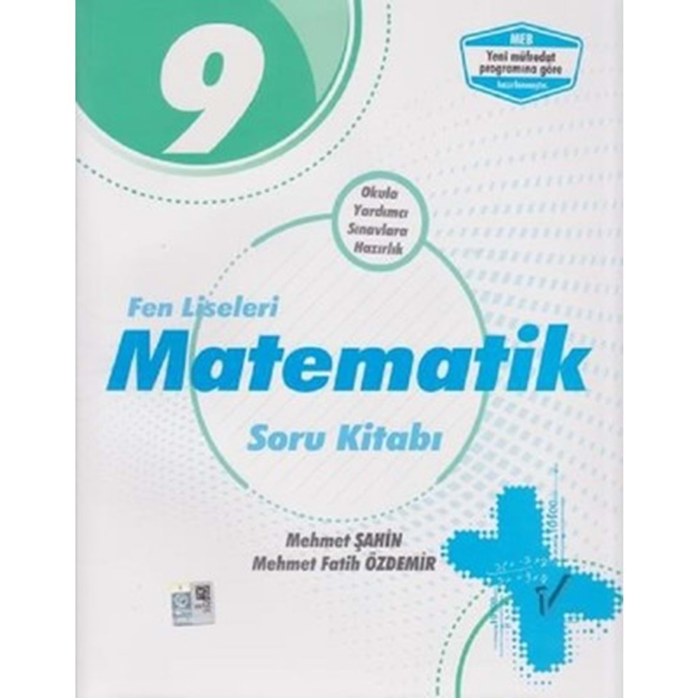 Palme Yayınevi 9. Sınıf Fen Liseleri Matematik Soru Kitabı