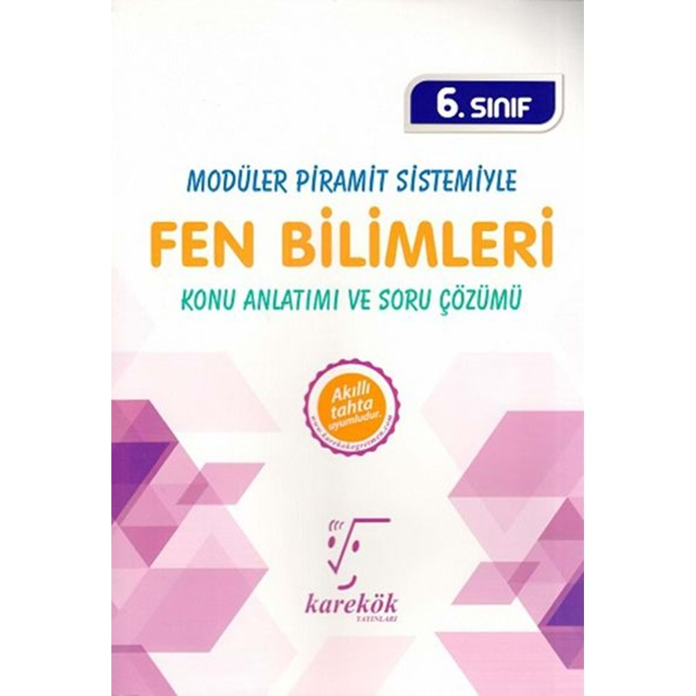 Karekök Yayınları 6. Sınıf MPS Fen Bilimleri Konu Anlatım