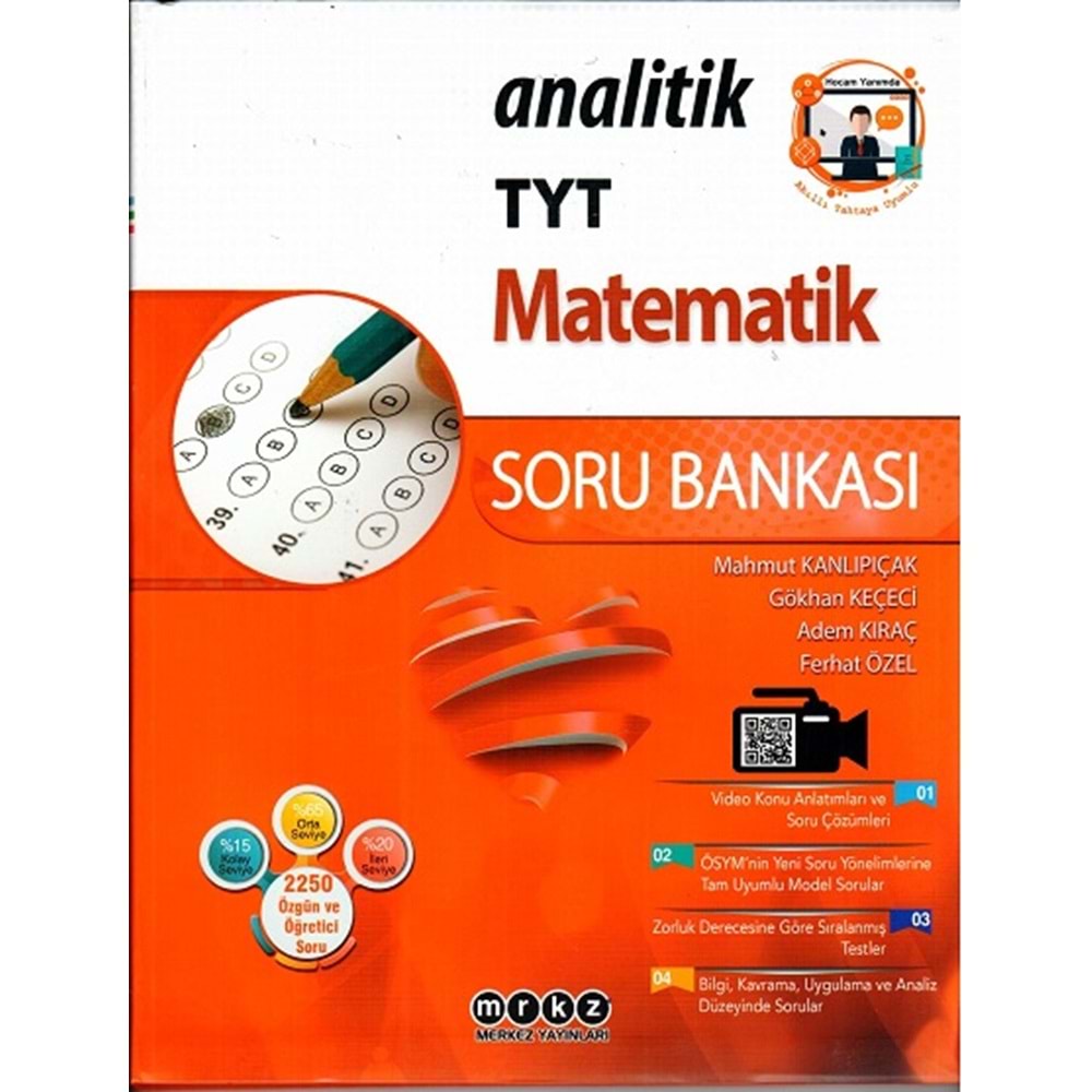 Merkez Yayınları TYT Matematik Analitik Soru Bankası