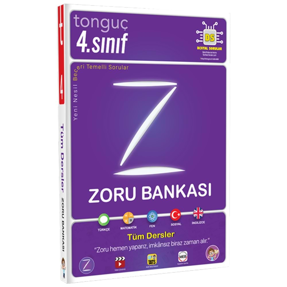 Tonguç Akademi 4. Sınıf Tüm Dersler Zoru Bankası