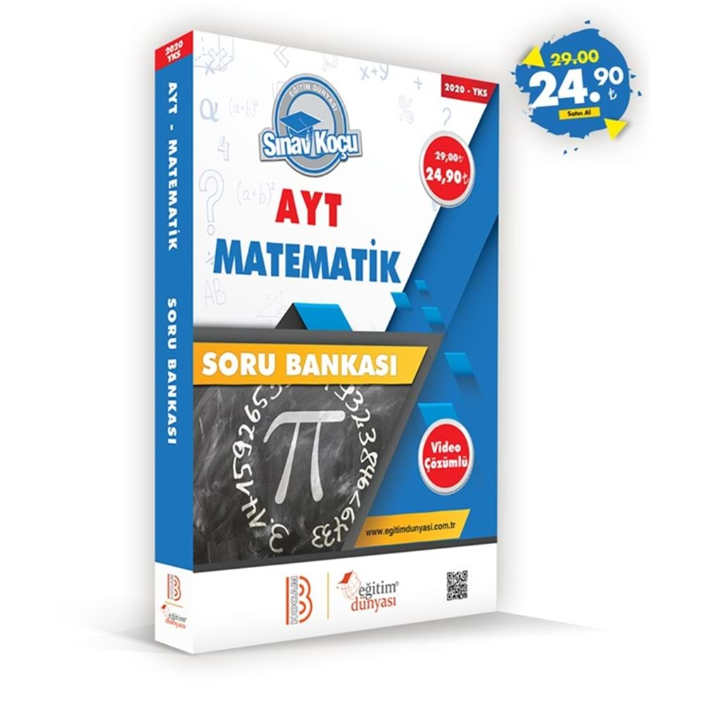 Eğitim Dünyası AYT Matematik Sınav Koçu Soru Bankası