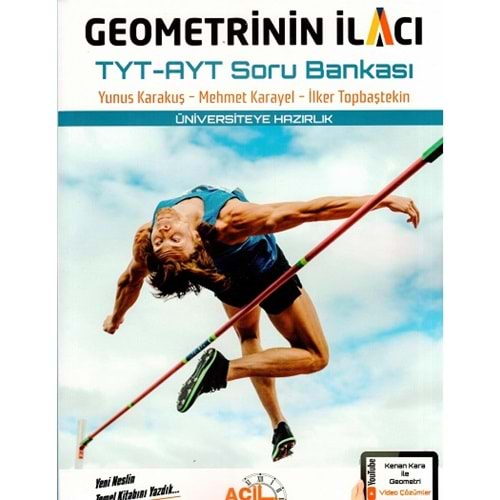 Acil Yayınları Tyt Ayt Geometrinin İlacı Soru Bankası 2024