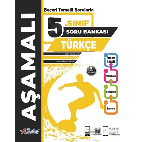 Berkay Yayınları 5. Sınıf Aşamalı Türkçe Soru Bankası