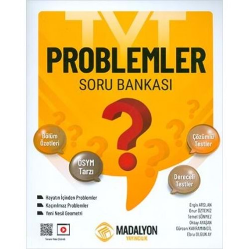 Madalyon Yayıncılık TYT Problemler Soru Bankası