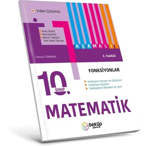 Beküp Yayınları 10. Sınıf Matematik 2. Fasikül Fonksiyonlar