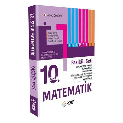 Beküp Yayınları 10. Sınıf Matematik Fasikül Seti