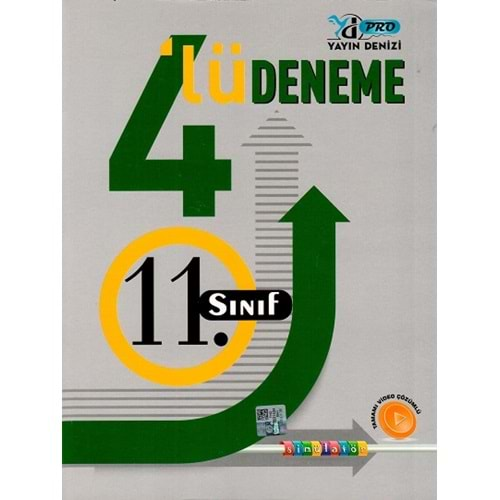 Yayın Denizi Yayınları 11. Sınıf 4 Lü Deneme