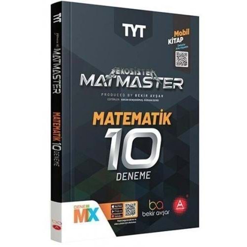 A Yayınları TYT Matmaster Matematik 10 Deneme Tamamı Video Çözümlü