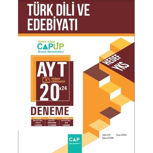 Çap Yayınları AYT Türk Dili ve Edebiyat Up 20 x 24 Deneme