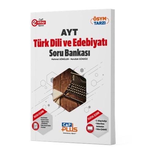Çap Yayınları AYT Türk Dili ve Edebiyatı Plus Soru Bankası 2023