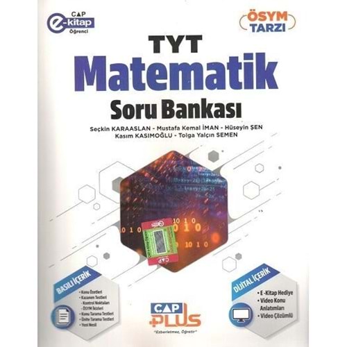 Çap Yayınları TYT Matematik Plus Soru Bankası 2024