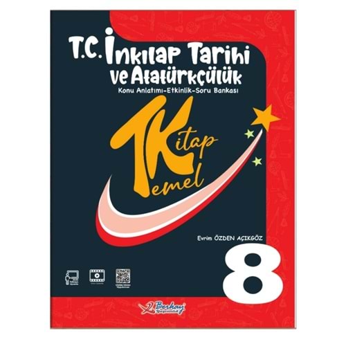 Berkay Yayınları 8. Sınıf T.C İnkilap Tarihi Ve Atatürkçülük Temel Kitap