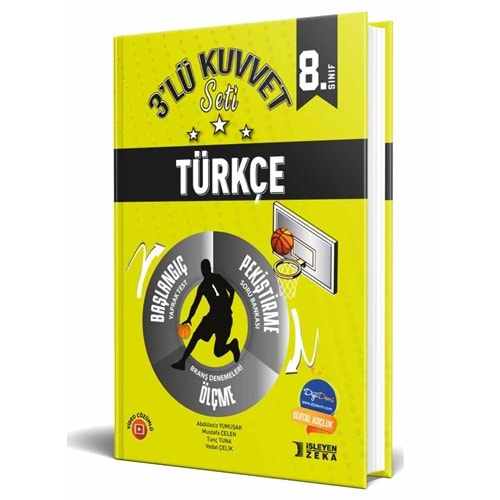 İşleyen Zeka Yayınları 8. Sınıf Türkçe 3 Lü Kuvvet