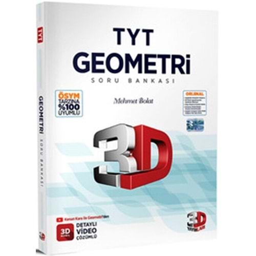 3D Yayınları TYT Geometri Soru Bankası 2024
