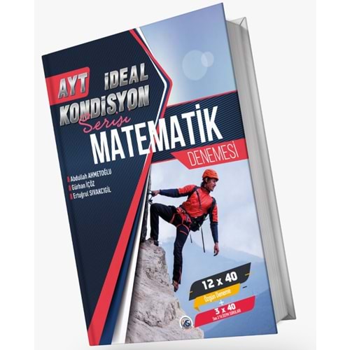 İdeal Yayınları AYT Matematik Kondisyon 12 X 40 Deneme 2023