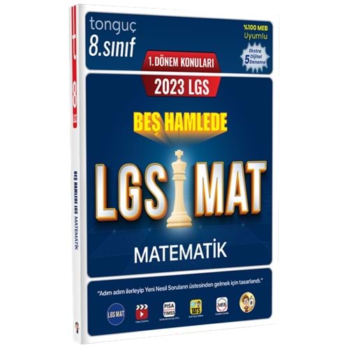 Tonguç Akademi 2023 LGS 1. Dönem 5 Hamlede LGS Matematik