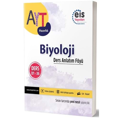 Eis Yayınları AYT Biyoloji Ders Anlatım Föyü 2024