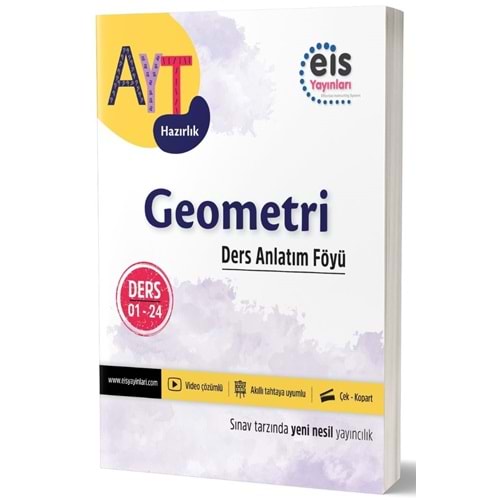 Eis Yayınları AYT Geometri Ders Anlatım Föyü 2024