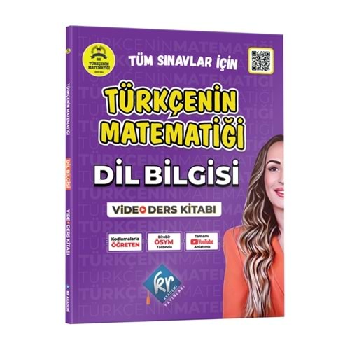 KR Akademi Gamze Hoca Türkçenin Matematiği Tüm Sınavlar İçin Dil Bilgisi Video Ders Kitabı
