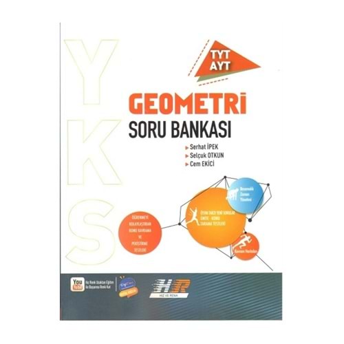 Hız Ve Renk Yayınları TYT AYT Geometri Soru Bankası 2024