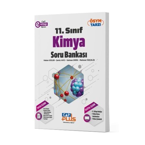 Çap Yayınları 11. Sınıf Plus Anadolu Kimya Soru Bankası 2024