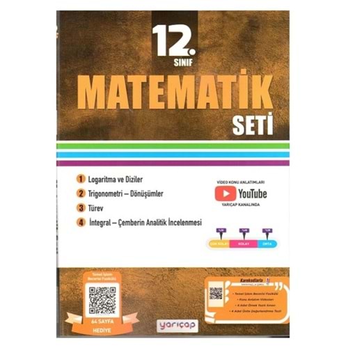 Yarı Çap Yayınları 12. Sınıf Matematik Seti 2024