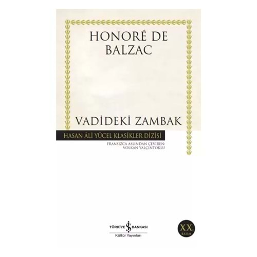 Vadideki Zambak - Honoré de Balzac