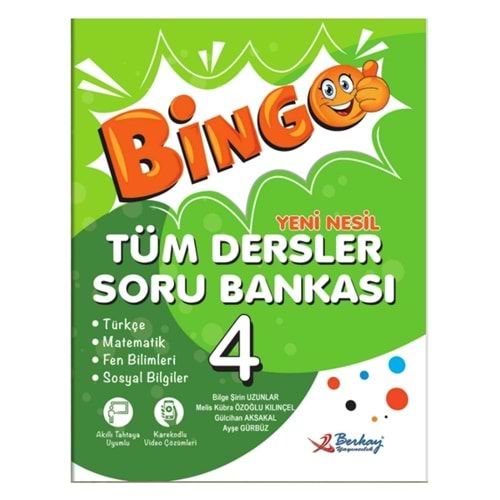 Berkay Yayınları 4. Sınıf Bingo Tüm Dersler Soru Bankası