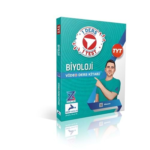 Paraf Z Takımı TYT Biyoloji 1 Ders 1 Test Video Ders Kitabı