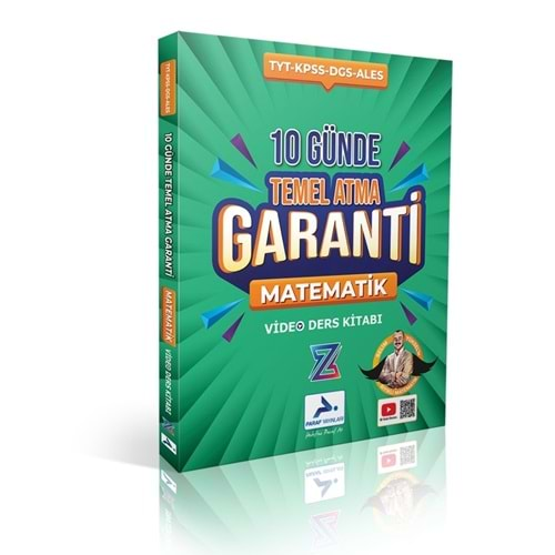 Paraf Z Takım Matematik - 10 Günde Temel Atma Garanti Matematik Video Ders Kitabı