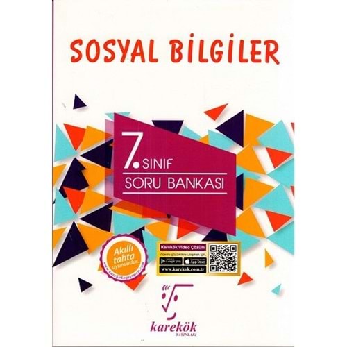 Karekök Yayınları 7. Sınıf Sosyal Bilgiler Soru Bankası