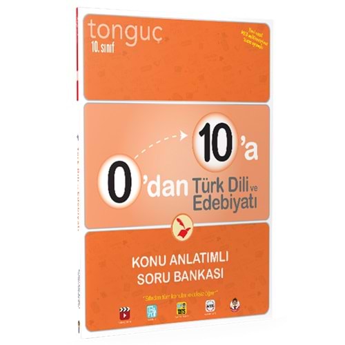 Tonguç 0'dan 10'a Türk Dili ve Edebiyatı Konu Anlatımlı Soru Bankası