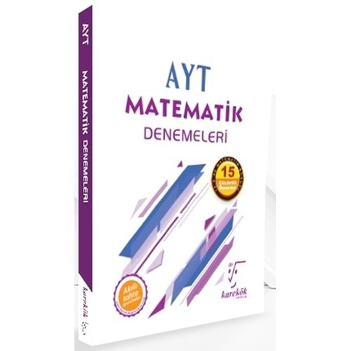 Karekök Yayınları AYT Matematik 15 Çözümlü Deneme