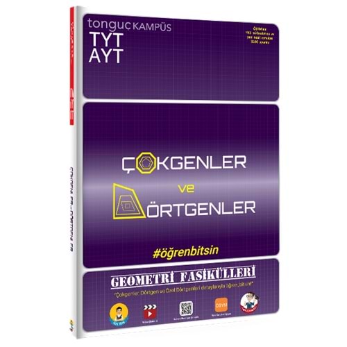 Tonguç Akademi TYT-AYT Geometri Fasikülleri-Çokgenler ve Dörtgenler