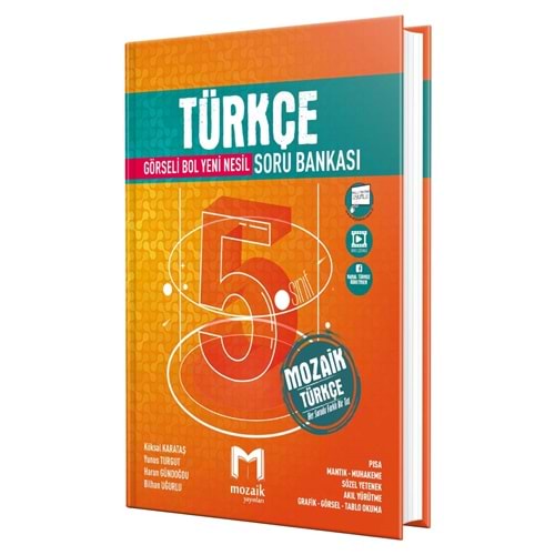 Mozaik Yayınları 5. Sınıf Türkçe Yeni Nesil Soru Bankası 2023