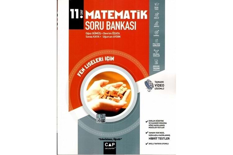 Çap Yayınları 11. Sınıf Fen Lisesi Matematik Soru Bankası