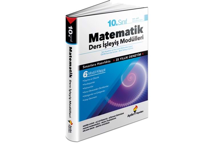 Aydın Yayınları 10. Sınıf Matematik Ders İşleyiş Modülleri