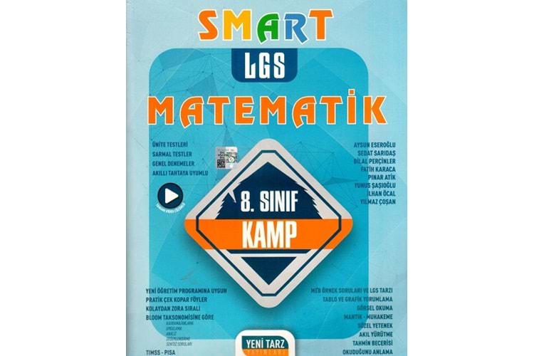 Yeni Tarz Yayınları 8. Sınıf Matematik Smart Kamp 2022