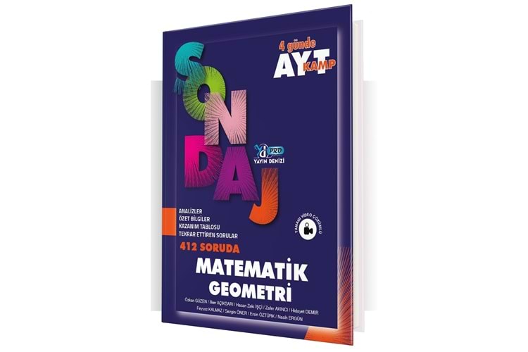 Yayın Denizi Yayınları YKS AYT Pro Sondaj Matematik 2022