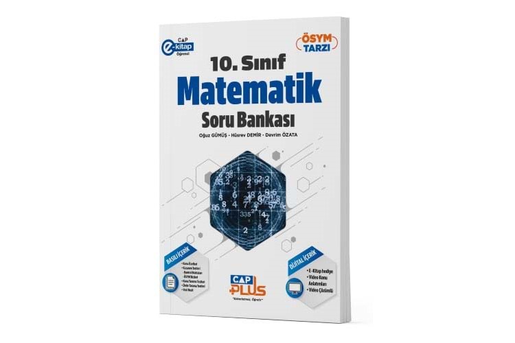 Çap Yayınları 10. Sınıf Matematik Anadolu Lisesi Soru Bankası