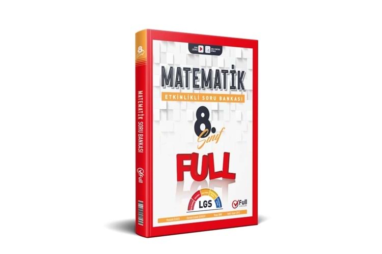 Full Matematik Yayınları 8. Sınıf Matematik Etkinlikli Soru Bankası 2023