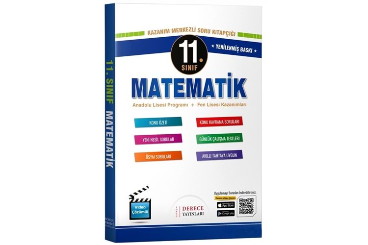 Sonuç Derece Yayınları 11. Sınıf Matematik Modüler Set 2023