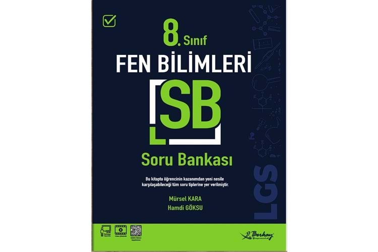 Berkay Yayınları 8. Sınıf Fen Bilimleri Soru Bankası