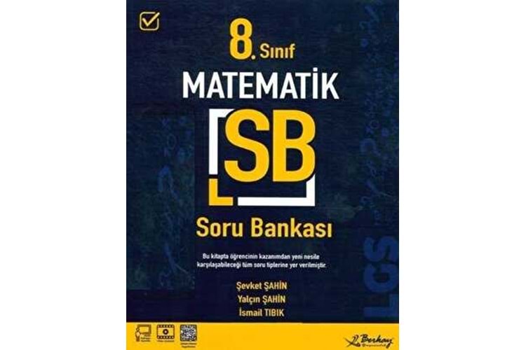 Berkay Yayınları 8. Sınıf Matematik Soru Bankası