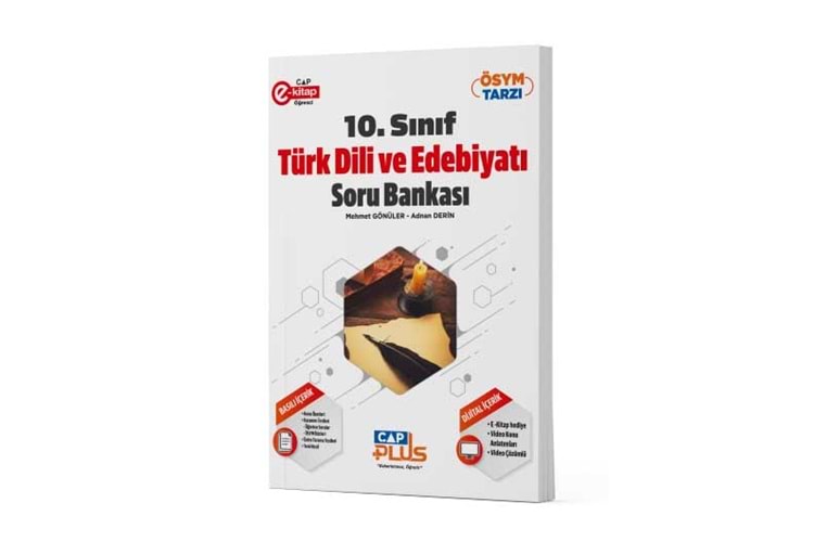 Çap Yayınları 10. Sınıf Anadolu Lisesi Türk Dili ve Edebiyatı Plus Soru Bankası