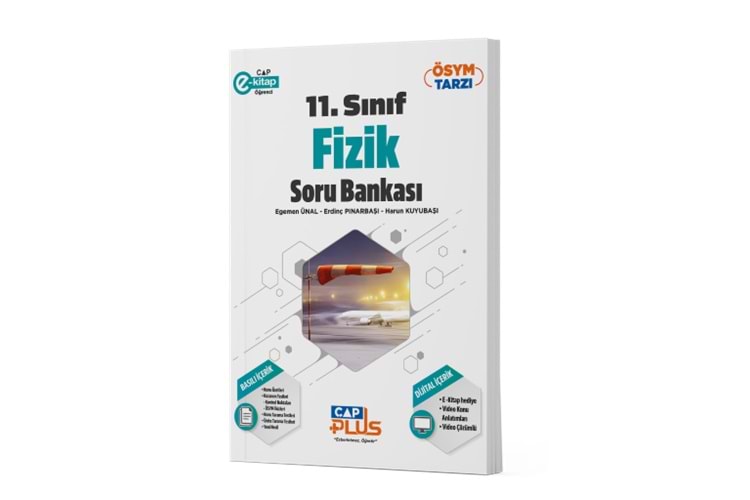 Çap Yayınları 11. Sınıf Anadolu Lisesi Fizik Soru Bankası 2023