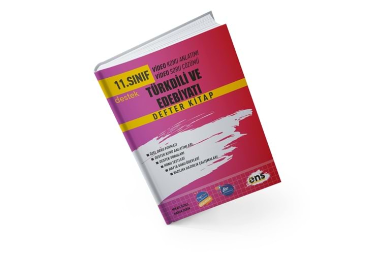Ens Yayınları 11. Sınıf Türk Dili Ve Edebiyatı Defter Kitap 2023