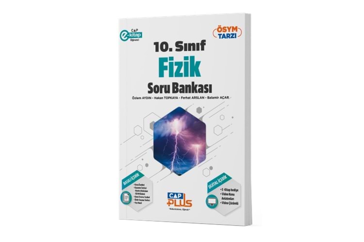 Çap Yayınları 10. Sınıf Fizik Soru Bankası 2023