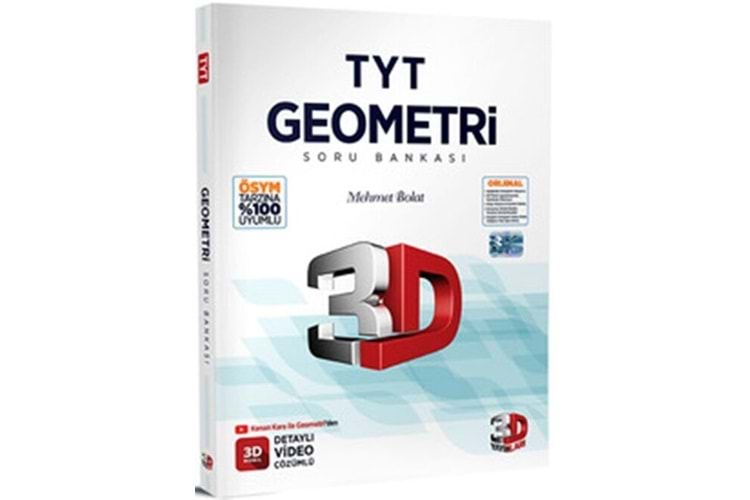 3D Yayınları TYT Geometri Soru Bankası 2023