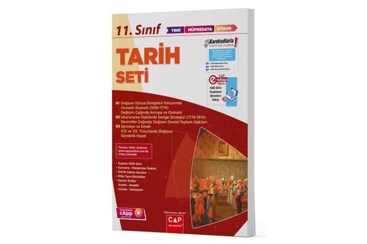 Çap Yayınları 11. Sınıf Tarih Fasikül Seti 2023